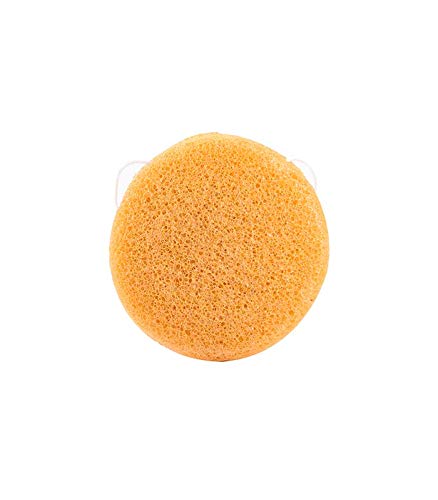 Essenciales - Spugna Naturale Konjac Esfoliante Per Viso - Color Giallo