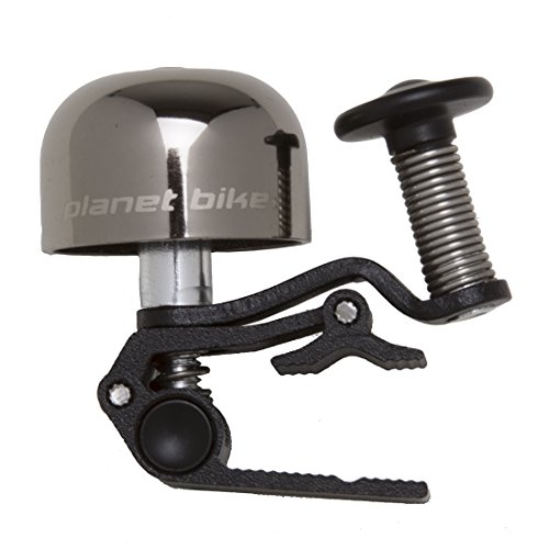 Pneu Courtois Laiton Bike Cloche argente met fin aux pietons distraits