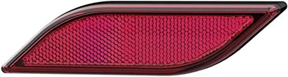 HELLA 8RA 013 347-051 Reflex Reflector - Shapeline Style - Lens Colour: Red - rectangular - Glued/mounting - for horizontal fastening - Left Rear - Quantity: 1