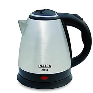 INALSA Electric Kettle 1.5 Litre with Stainless Steel Body – Absa|Auto Shut Off & Boil Dry Protection Safety Features…