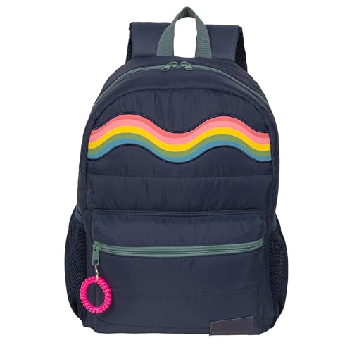 Fashion Angels Style.Lab Backpack for Kids, Cute Travel Bookbag with Cute Puffer Detail & Rainbow Design, Ideal for Girls & Boys in School