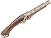 Evike Airsoft - HFC 18th Century Classic Style Pirate High Power Airsoft Pistol (Color: Gold / CO2)