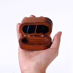 SAVITA Porte Médiator Guitare, Bois de Noyer Étui Médiator avec Ouverture Magnétique, Robuste Boîte pour Médiator… - Les Beatles, Paul McCartney, John Lennon, RIngo Starr, George Harrison SAVITA Porte Médiator Guitare, Bois de Noyer Étui Médiator avec Ouverture Magnétique, Robuste Boîte pour Médiator… – Image 4