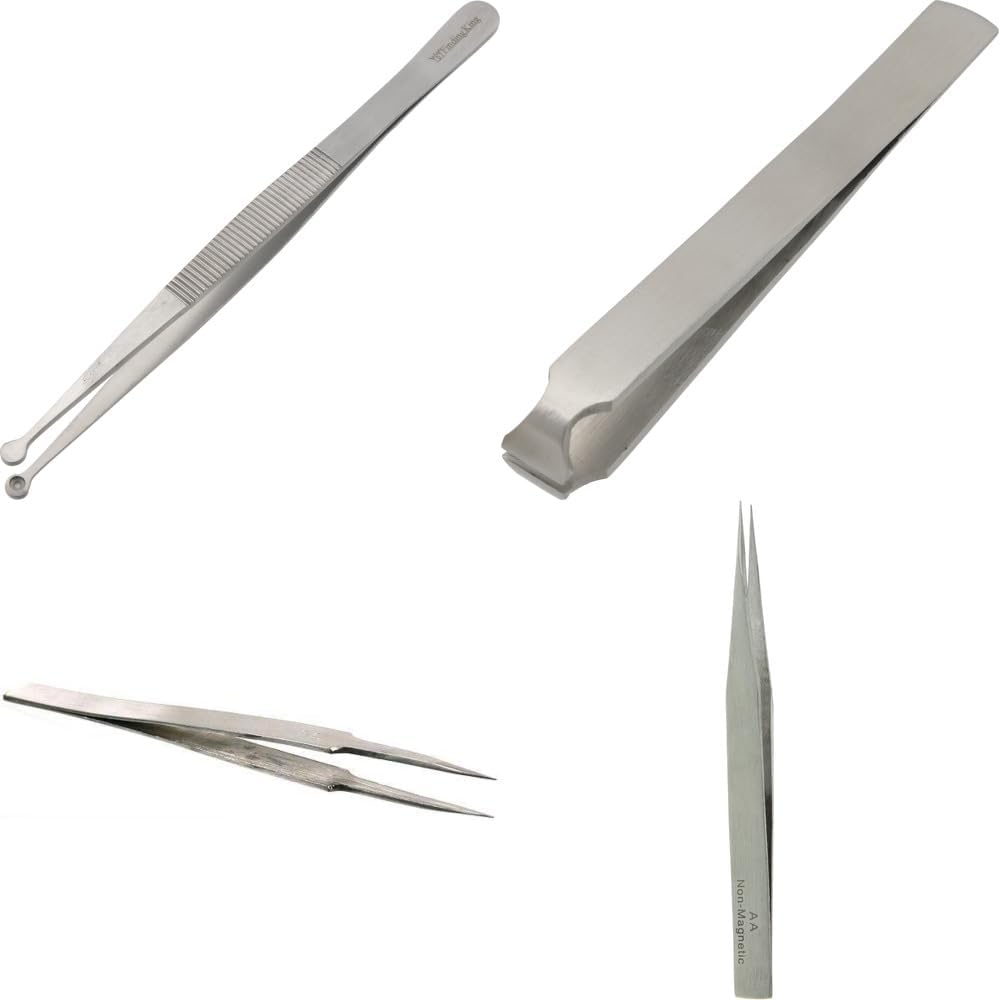 Beading Tweezers Set, Jewelry Repair Tools, Watch Craft Instrument