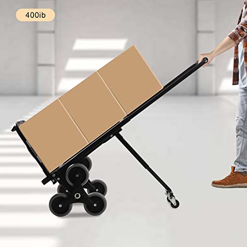 Carretilla plegable de mano con ruedas, capacidad 551 lb miniatura 5