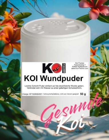 Generisch Koi Wundpuder 50g Dosierstreuer