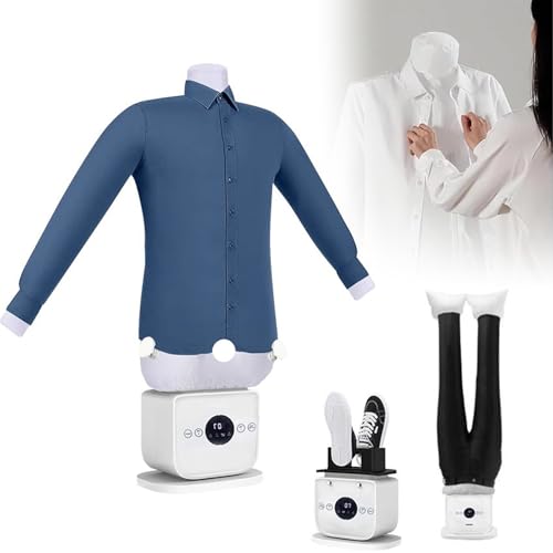 Machine À Repasser Automatique Mains Libres, Machine À Repasser Améliorée, Séchage/repassage/stérilisation Automatiques, Mannequin Pour Vêtements/pantalons/chaussures, Température Réglable, Pour Chemi