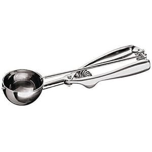 Paderno Ice cream scoop, 41473-39 Porzionatore Gelato, Diametro 39 mm, Argento
