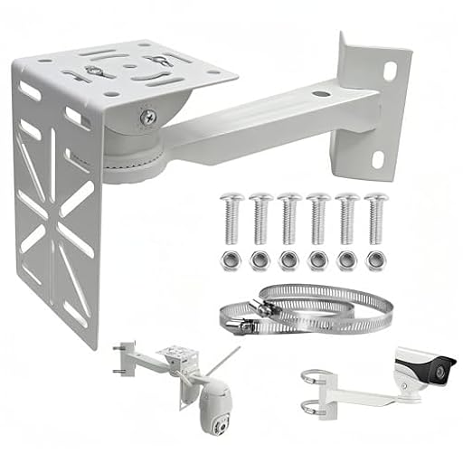 Soporte de Cámara Exterior Ajustable, Soporte Camara Vigilancia, para Cámaras de Seguridad y Videovigilancia, Angular Multiángulo Ajustable para Cámara Exterior, Instalación Fácil y Versátil | Ya disponible en tu tienda friki favorita! En mundofriki.es!