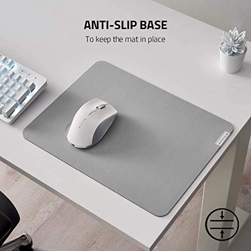 Razer Pro Glide - Soft Mouse Mat for Comfort and Productivity in The Office (Textured Fabric Surface, Non-Slip) White RZ02-03331500-R3M1