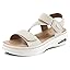 Mysoft Women's Comfortable Walking Sandals Air Cushion Sport Slingback - View #12