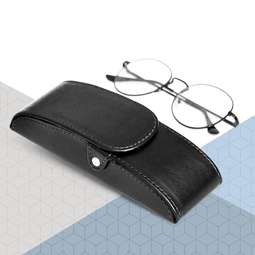 Image of Orsus Hard Glasses Eyeglass Case with Belt Clip, Belt Waist Hard Sunglasses Case 6x2 Inches