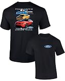 Ford Mustang Boss 302 T-Shirt Legend Lives F&B Tee, Black, L