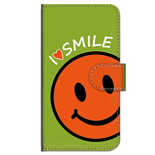 �K�[���Y�l�I �ėp AQUOS wish5 SH-52F �ƌ݊����̂���P�[�X �蒠�^ �X�}�z�P�[�X �g�уJ�o�[ �ϏՌ� (I love SMILE/�I�����W) SHARP SH-52F-PD-GRR-YSZ-0252