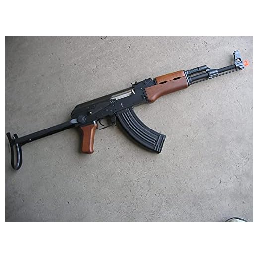 Airgunplace Double Eagle AK-47S Metal Electric 425 FPS Airsoft Assault Rifle Gun (Airsoft Gun)