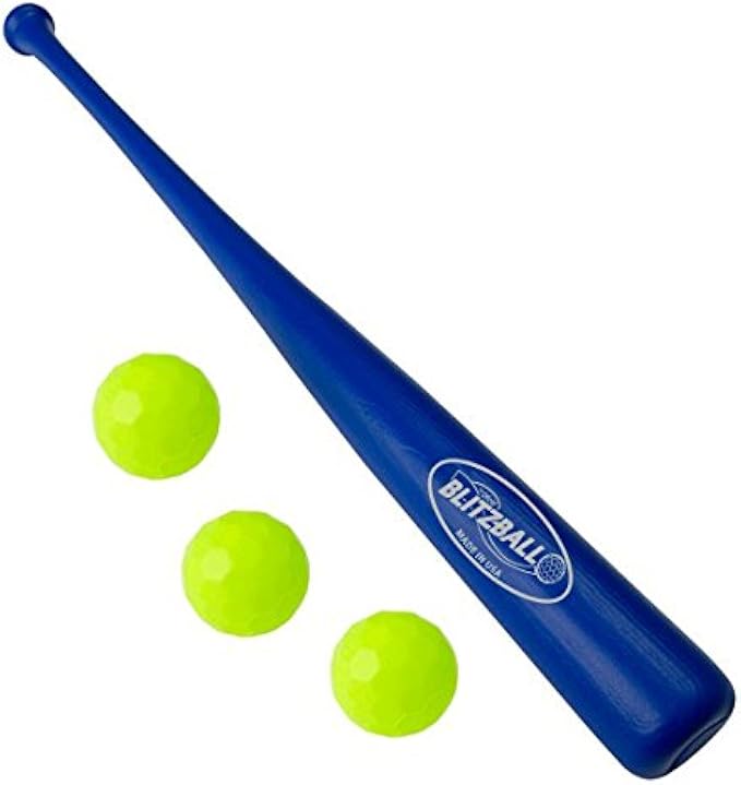 Blitzball Starter Pack - Includes (3) Blitz Balls & 1 Power Bat