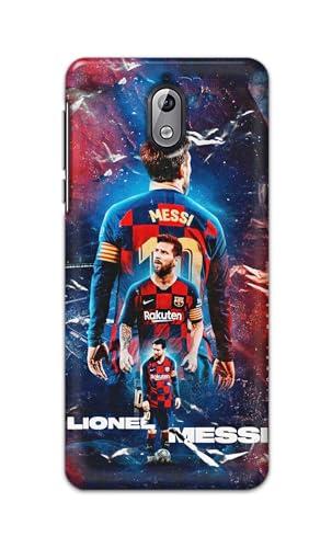 Image of Printed Hard Back Cover for Nokia 3.1 Back Cover (Famous Football Player -K1) -190724(DP)