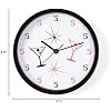 CafePress It's 5 O'clock Somewhere 10 Wall Clock for Livingroom, Kitchen, or Office