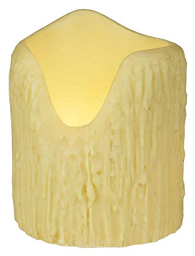Meyda 4 in. Round Uneven Top Candle Cover