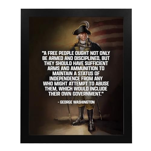 American Luxury Gifts George Washington Quotes - Military Wall Art Print thumb #5
