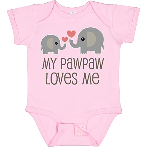 Image of inktastic My Pawpaw Loves Me Grandchild Baby Bodysuit