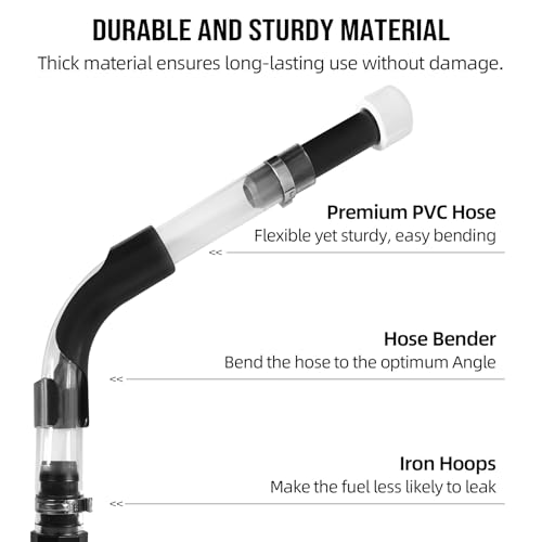 Image of Calvana Racing Fuel Jug Hose 3044 Replacement Kit with 2 Fuel Hoses, 2 Elbow Adapters,Compatible with VP Racing Fuel Jug,5.5 and 10 Gallon Fuel Cans,Diesel Fuel Can,Dirt Bike & Motorcycle Accessories