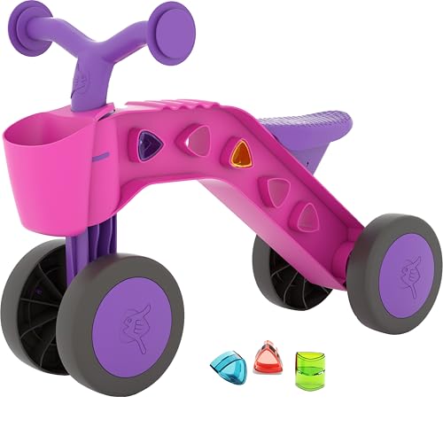 Chillafish Itsibitsi Blocks – First Ride-On Toy with Playblocks & Basket (1–3 Yrs)