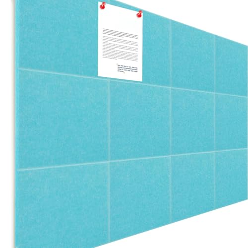 Tableau d'affichage mural bleu Honoson pour organiser le bureau et la maison