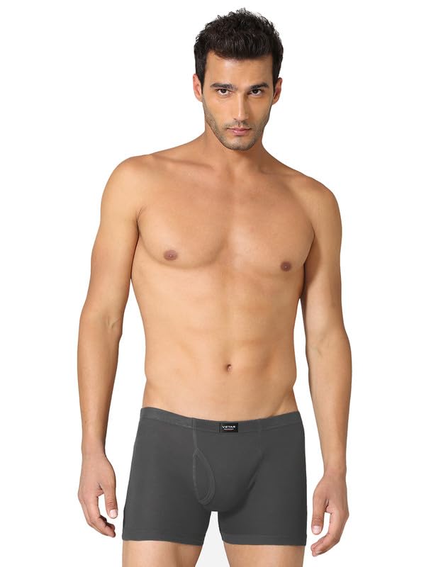 Image of VSTAR Jaz Neo Mens Trunk Underwear, Comfortable Innerwear with a Pouch Fly Opening, Unique Leg Treatment to Prevent Riding up