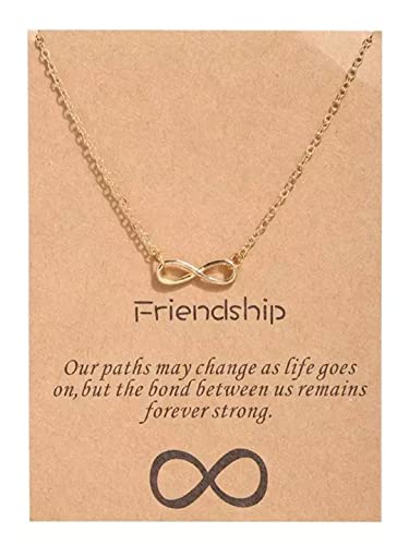 Vembley Charming Gold Plated Infinite Pendant Necklace For Women and Girls (B0CNN3GN6Z) Amazon Price History, Amazon Price Tracker