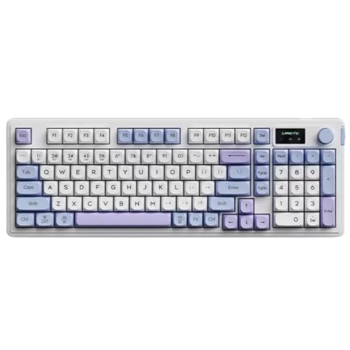 L98 96% Membrane Keyboard Tri-Mode Connectivity RGB Keyboard for ...
