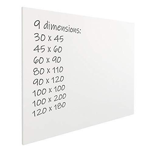 Vivol Eco Magnetic whiteboard 150 x 100 | frameloos design | magneetbord whiteboardwand magneetwand | zonder lijst | 5… - Image 4