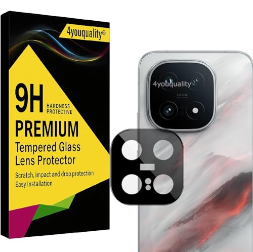 Image of 4youquality Back Camera Lens Protector Compatible with iQOO 15 (1 Pack) | 9H Tempered Glass Camera Guard | Military-Grade Anti Scratch Protection | Ultra Clear HD Lens Film | Bubble-Free Easy Installation | Case Friendly