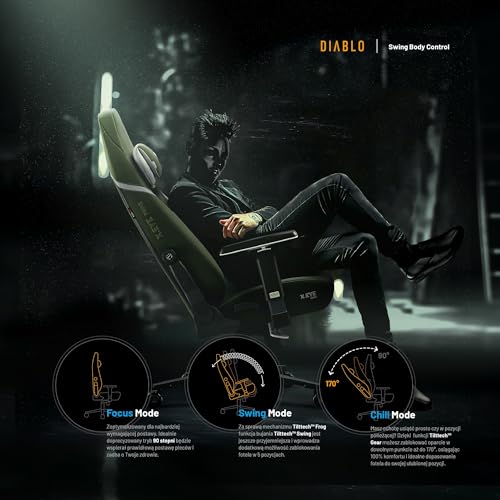 X.Eye Prime Sedia Gaming Ufficio Ergonomica, Poltrona Gamer Tessuto | Poggiatesta Magnetico | Seduta Rinfrescante, Supporto Lombare | Regolabili Braccioli 4D | Caricabile fino a 140 kg - Sedia gaming - Immagine 6