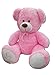 XXL Teddybär Plüsch Kuschel Stoff Plüsch Riesen Teddy Bär Groß 160cm (Rosa)