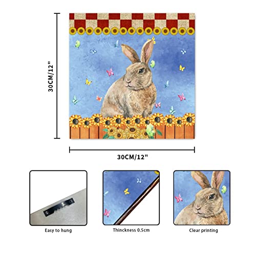 Décoration murale pour la maison idée cadeau chrétien lapin - 2