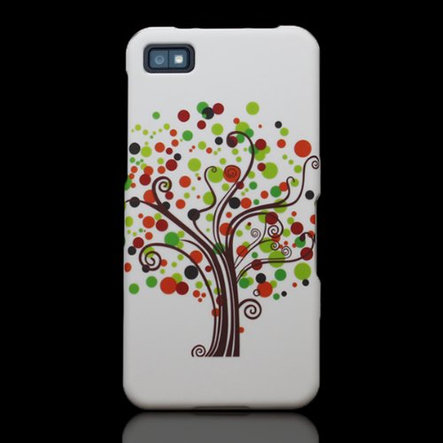 CoverON® Slim Hard Case for BlackBerry Z10 with Cover Removal Tool - (Contempo Tree)