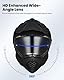 ILM Dual Sport Adventure Motocross Motorradhelm mit Pinlock kompatiblem Sonnenvisier ATV Dirt Bike Off Road Casco ECE Modell-WS902,Carbon, L