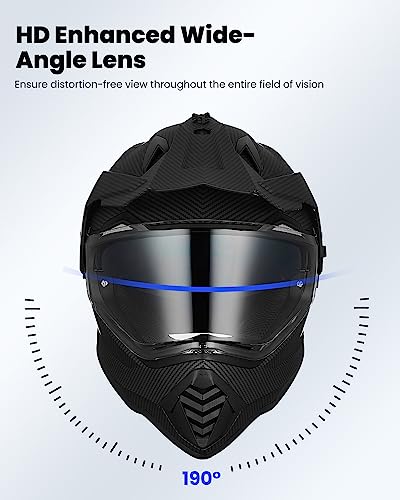 ILM Dual Sport Adventure Helmet WS902