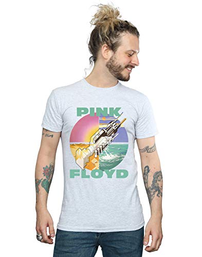 Pink Floyd Mens Wish You were Here T-Shirt Sport Grey XXXX-Large