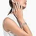 YOYUNLUO 4 Pcs Tennis Bracelet Set Silver Plated Marquise Cubic Zirconia CZ Diamond Dainty Adjustable Silver Bracelets for Women Brides Stackable Fashion Jewelry Wedding Prom Gift (Silver-4PCS Tennis Bracelet Set)
