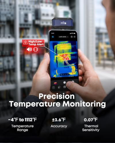 Image of Thermal Master P1 Thermal Camera for USB-C iPhone Android, Plug&Play, Blue