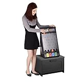 WinSpin Mini Tabletop Prize Drop Board Game Foldable Stand with 8 Playing Pucks for Live Stream...