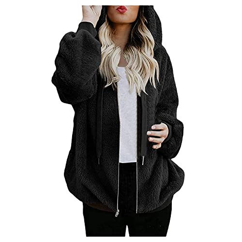 Sweat à Capuche Zippé Femme Grande Taille - Veste Mi-saison Confortable Et Tendance