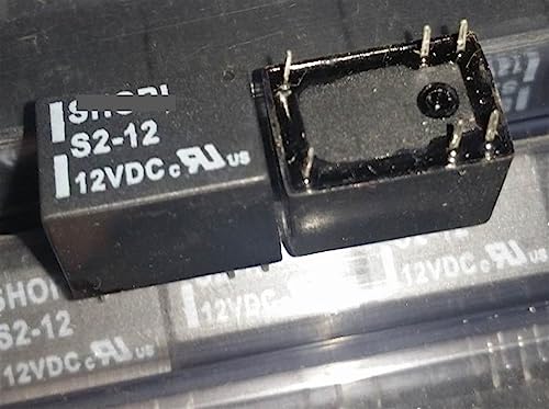 Relais 12V 6 broches S2-12 4100 pour circuit électronique