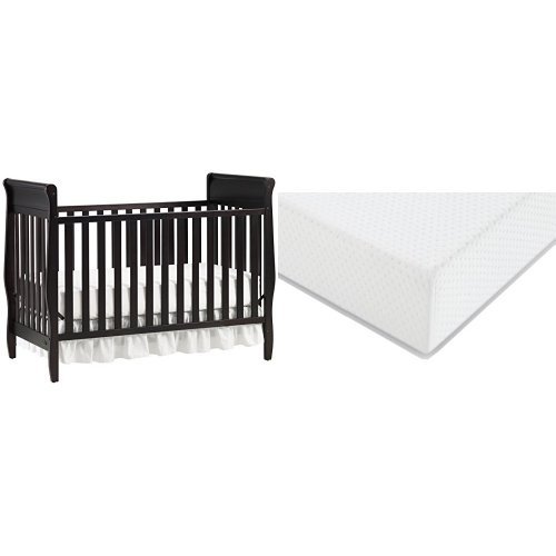 Graco Sarah Classic Crib + Graco Premium Foam Crib and Toddler Bed Mattress