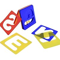 Algopix Similar Product 11 - TecUnite 26 Pieces Alphabet Stencils