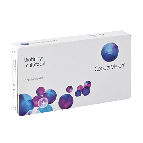 Biofinity Multifocal - N-Profil Monatslinsen weich, 6 Stück / BC 8.60 mm / DIA 14.00 / ADD MED 1.5 / -3.25 Dioptrien