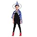 Produktbild SEWORLD Kinder Erwachsene Kinder Halloween Baby Kostüm Zauberer Hexe Mantel Cape Robe + Hat Set