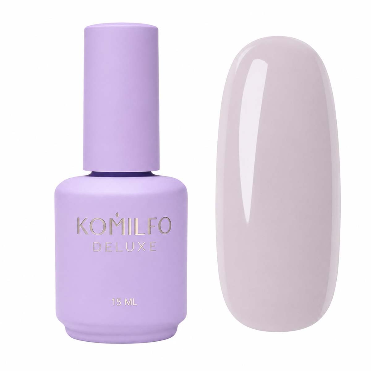 Komilfo Color Base French 8ml / 15ml / 30ml Medium density, self-leveling. Fast coverage. Soft, flesh-colored shades, Long -lasting up to 21 days, Nail Gel Polish Led Uv (Color Base French 05, 15ml)
